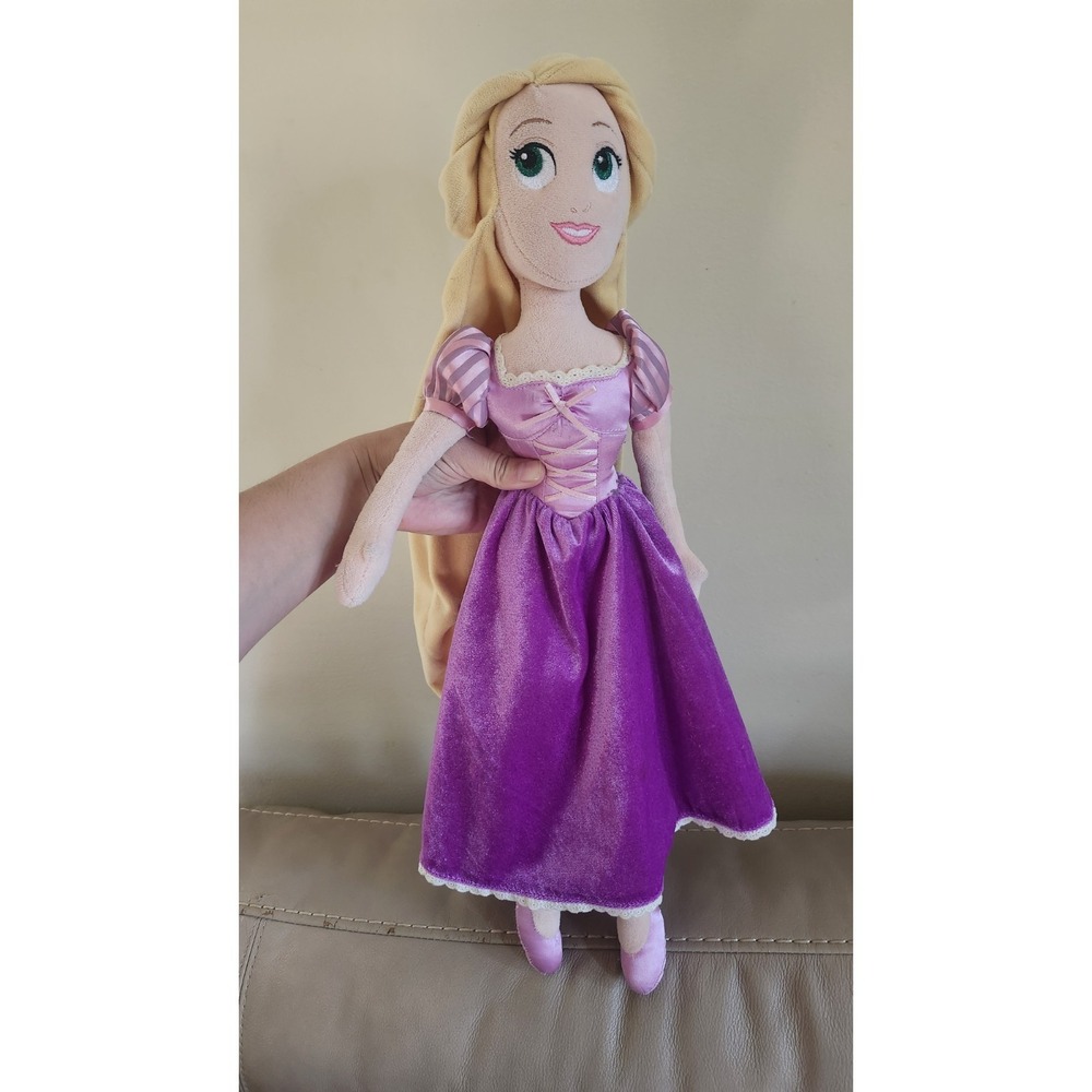 Genuine Disney Store RAPUNZEL 21" Plush Doll Stuffed‎ Tangled Princess Toy